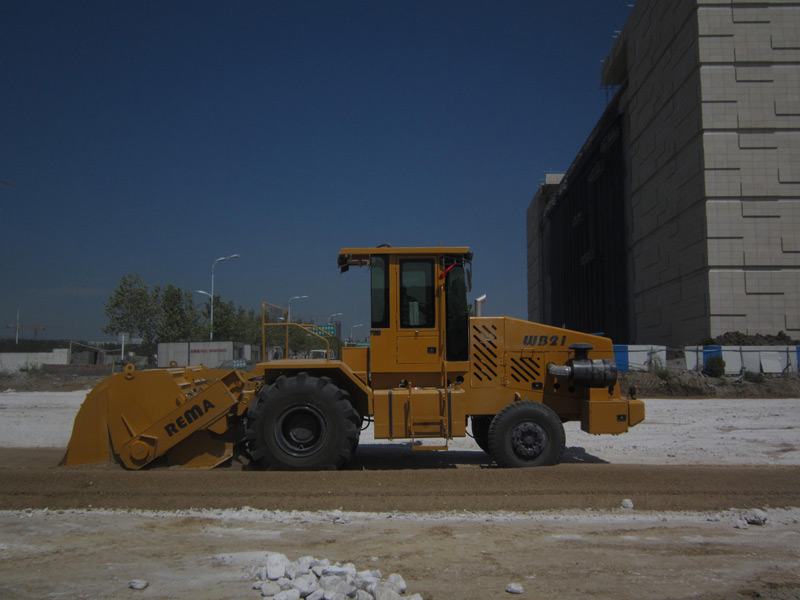 WB21，合肥濱湖新區灰土拌和