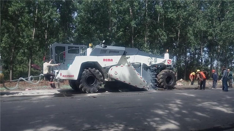 RZ2500，舞陽施工